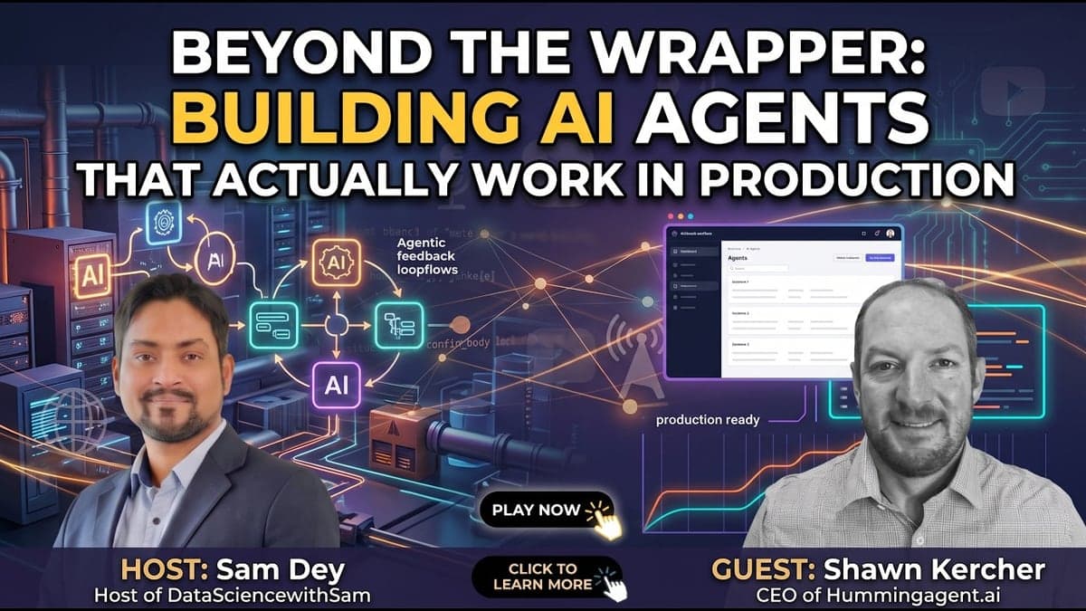 Is It an AI Agent or a ChatGPT Wrapper? One Test, and What It Takes to Build on the Right Side of the Line