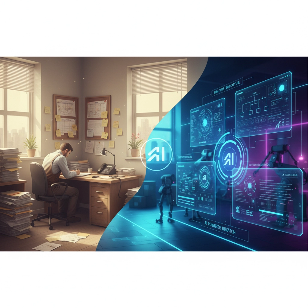 Competitive advantage through AI automation