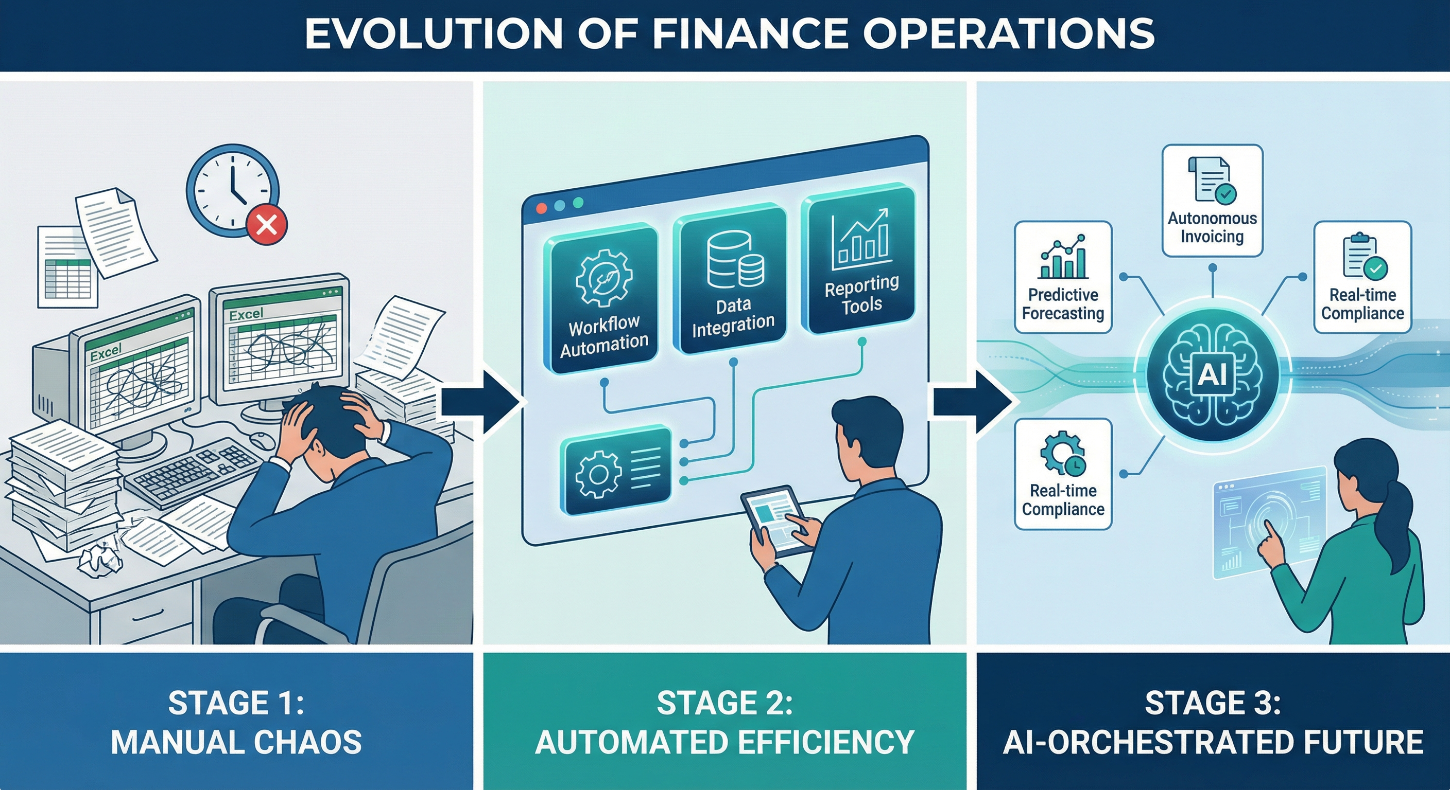 Finance Operations Maturity Stages