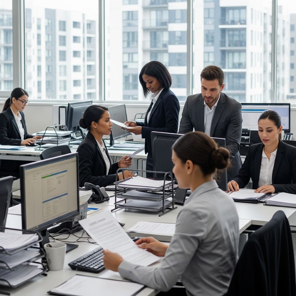 Professional property management office