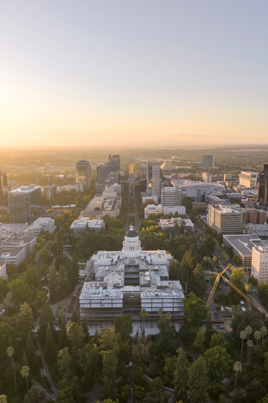 American Canyon CA cityscape