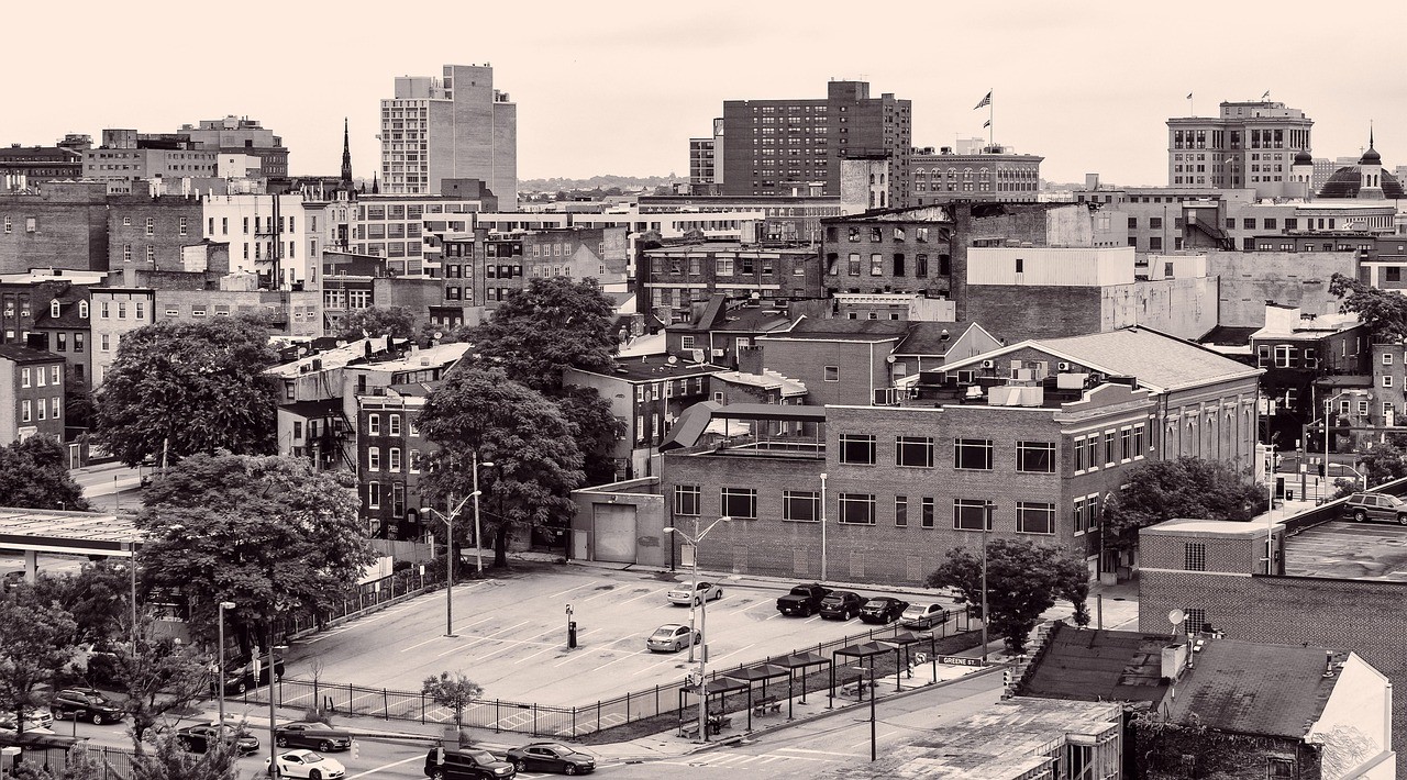 Baltimore cityscape and skyline