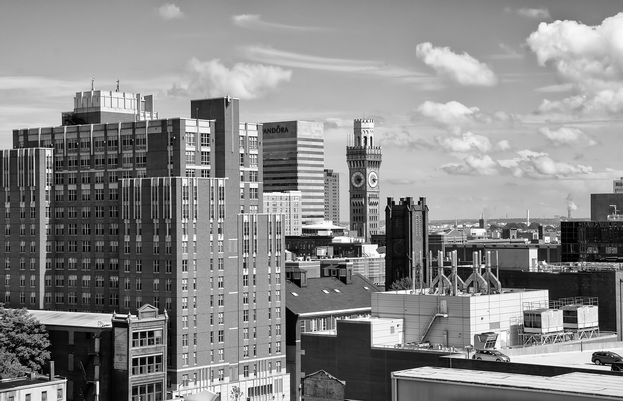 Baltimore cityscape and skyline