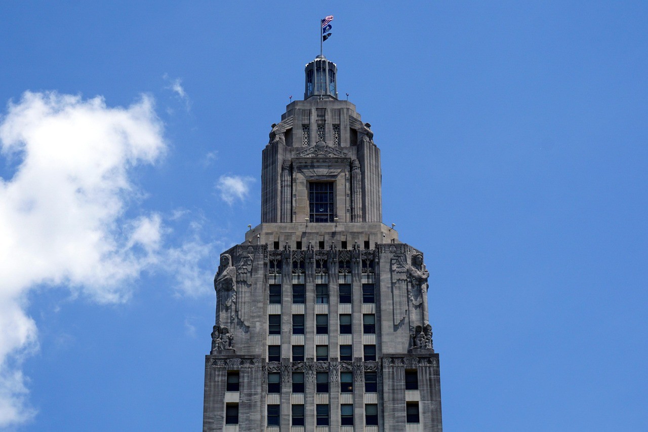 Baton Rouge LA cityscape