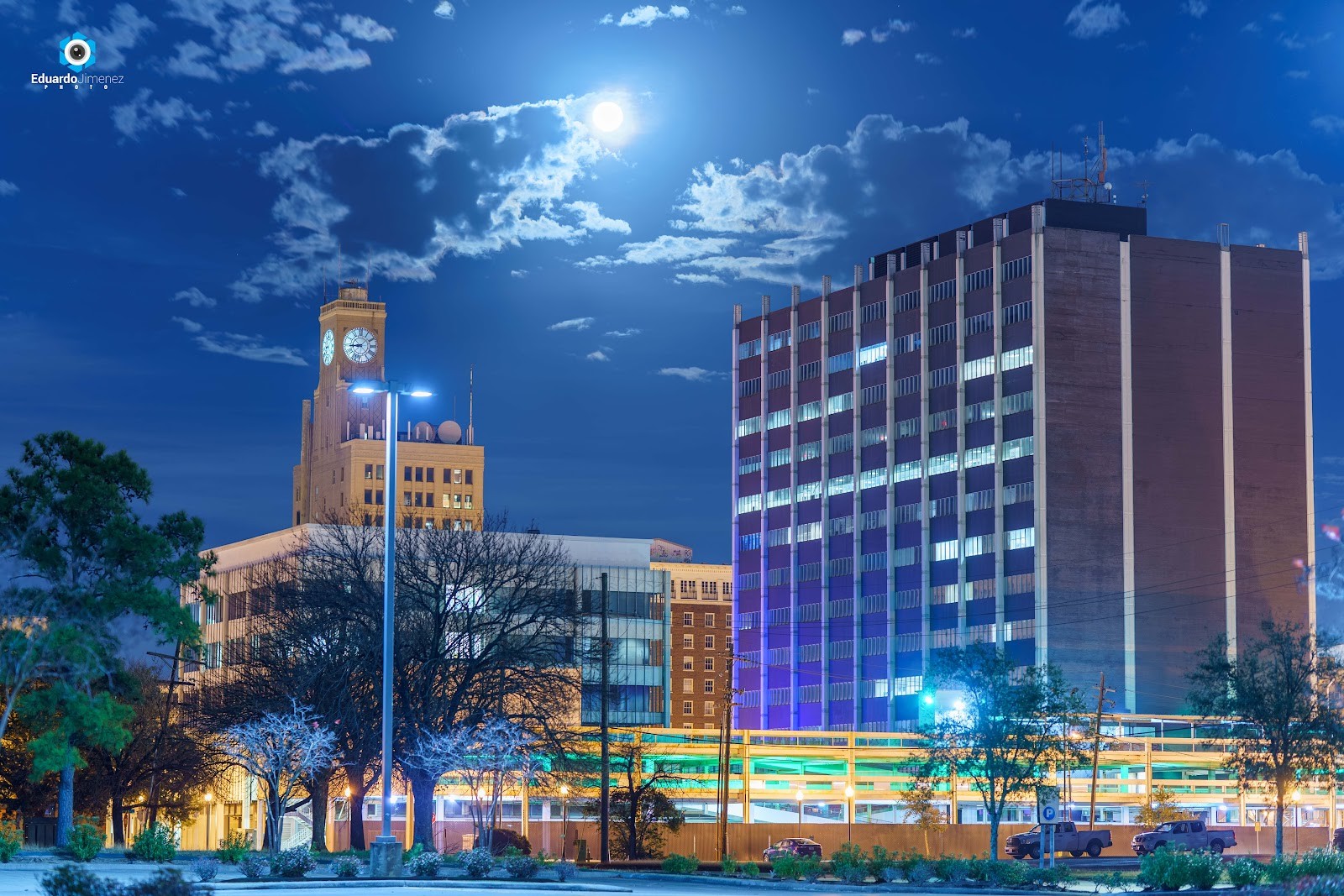 Beaumont TX cityscape