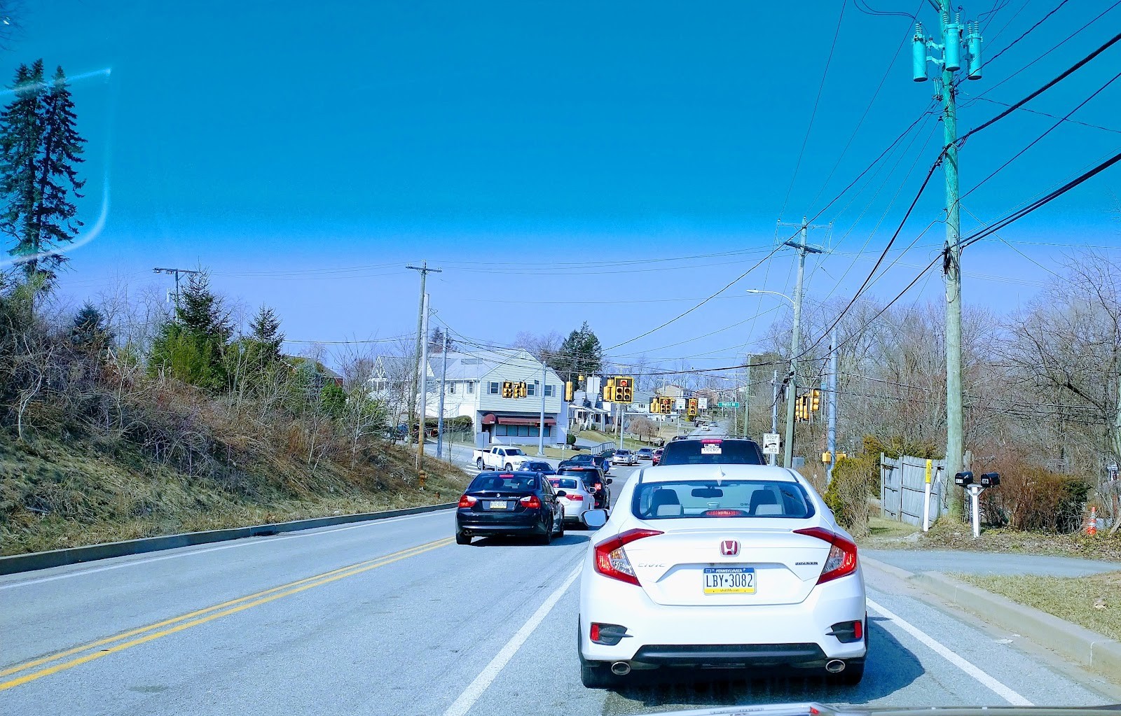 Bethel Park PA cityscape