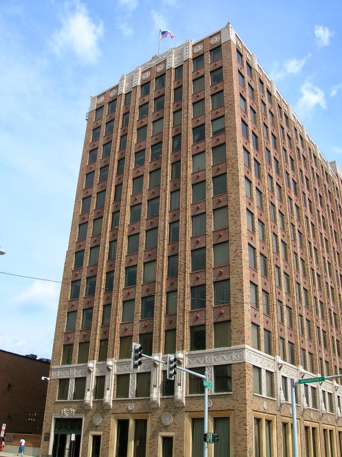 Bloomington IL cityscape