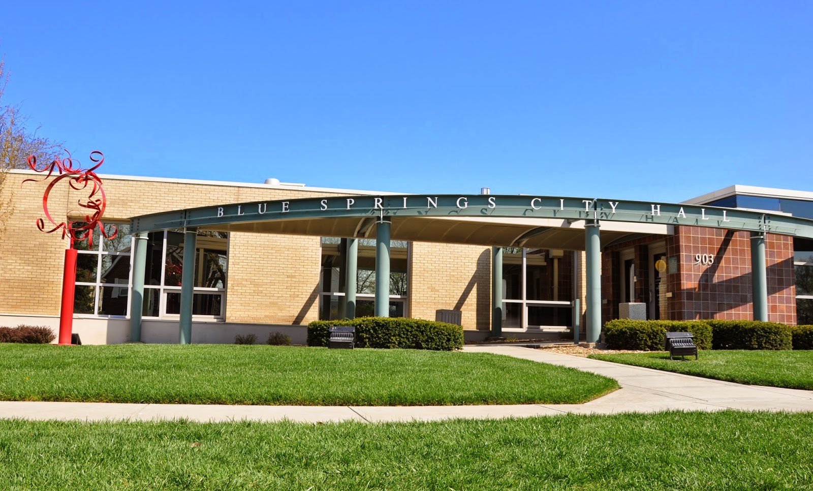 Blue Springs MO cityscape