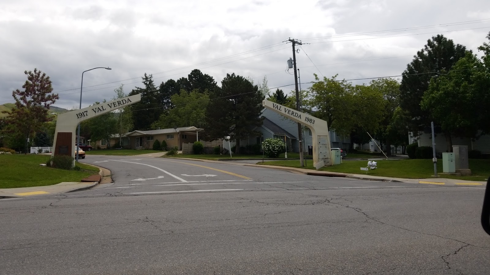 Bountiful UT cityscape