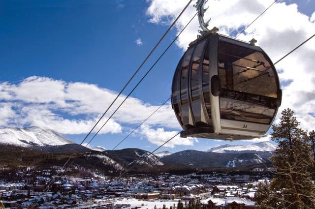 Breckenridge CO cityscape