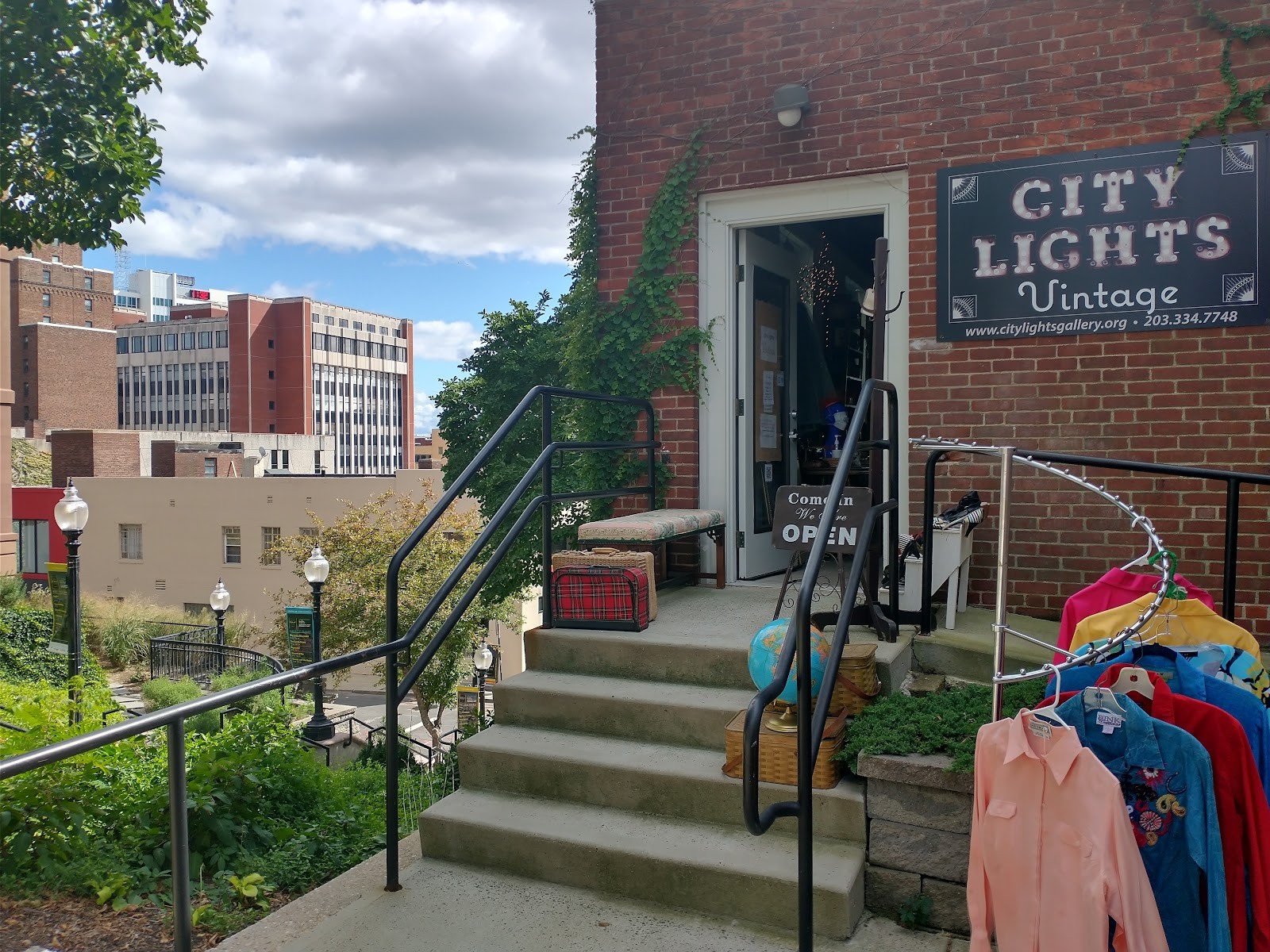 Bridgeport CT cityscape