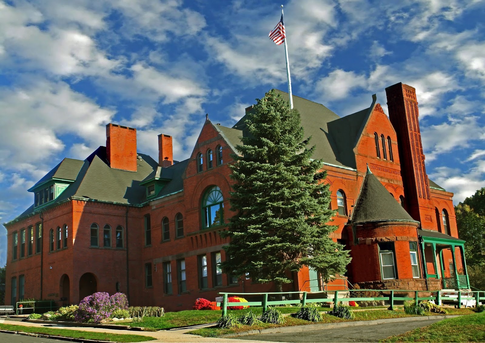 Bristol CT cityscape