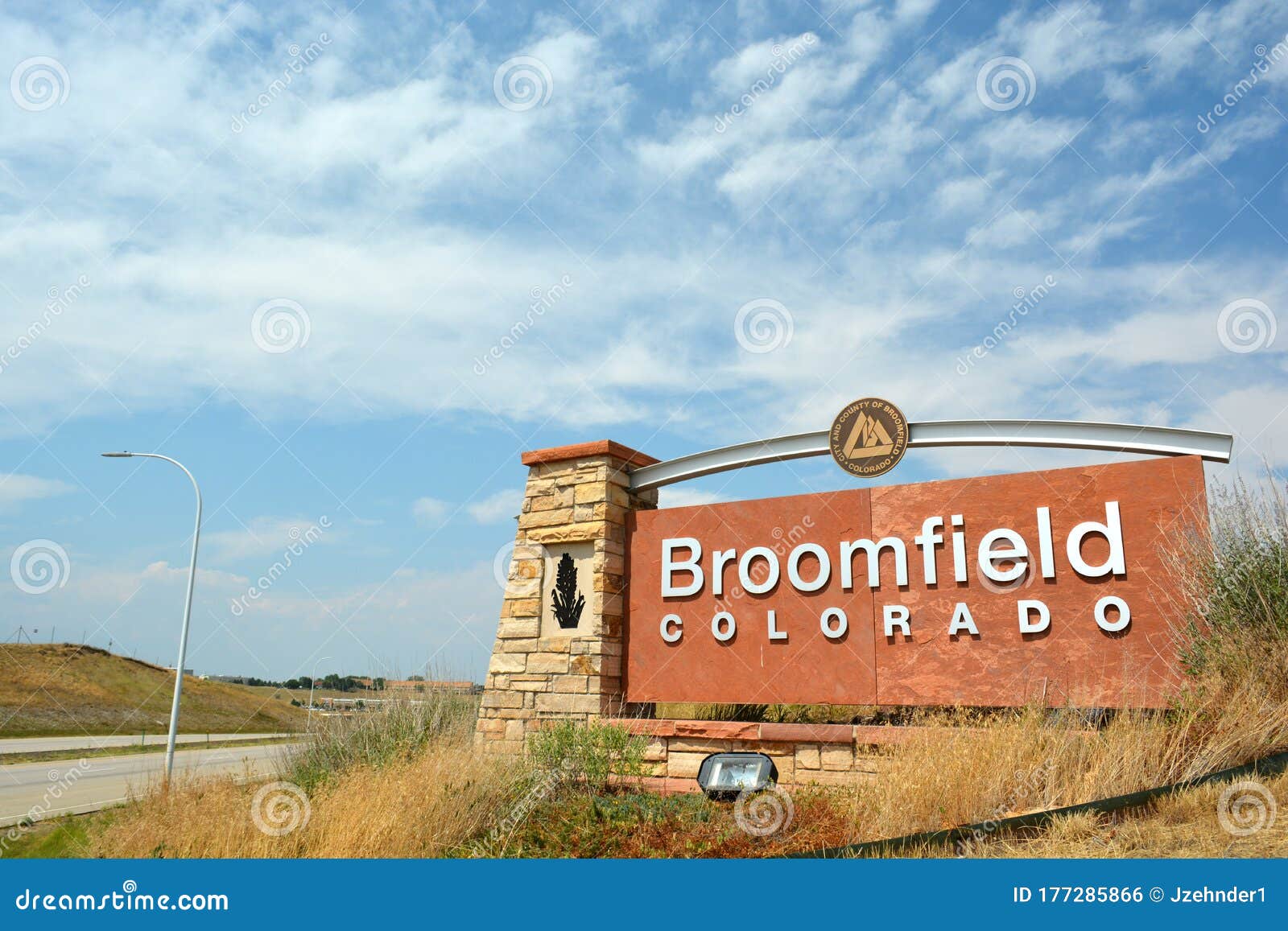 Broomfield CO cityscape