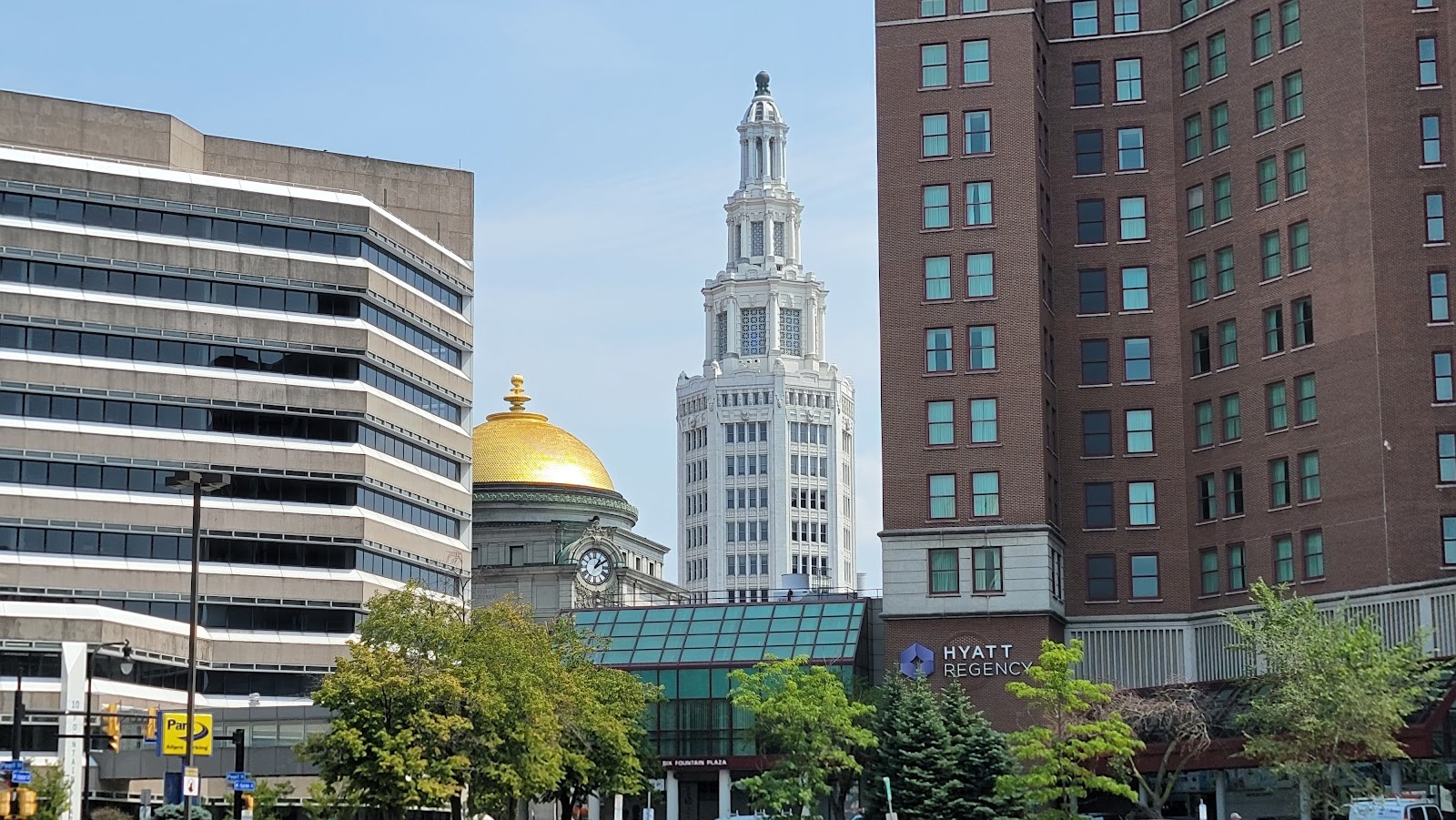 Buffalo NY cityscape