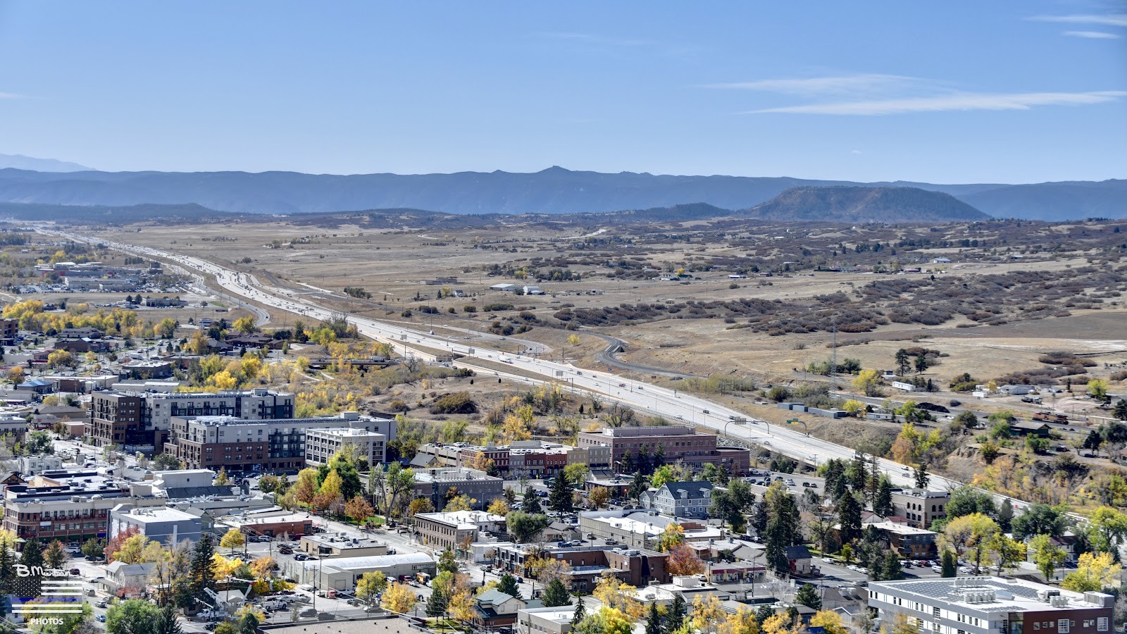 Castle Rock CO cityscape