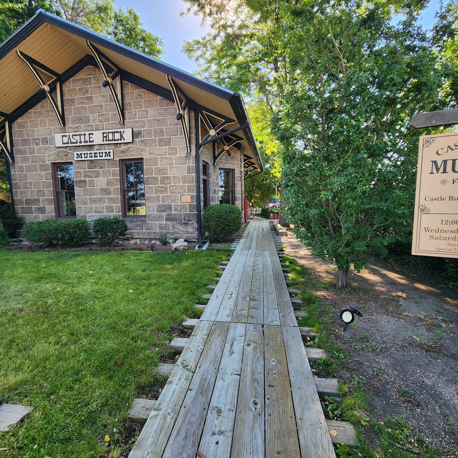 Castle Rock CO cityscape