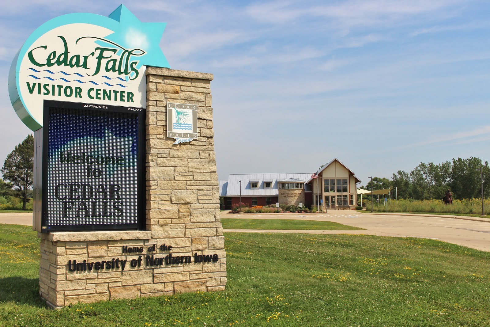 Cedar Falls IA cityscape