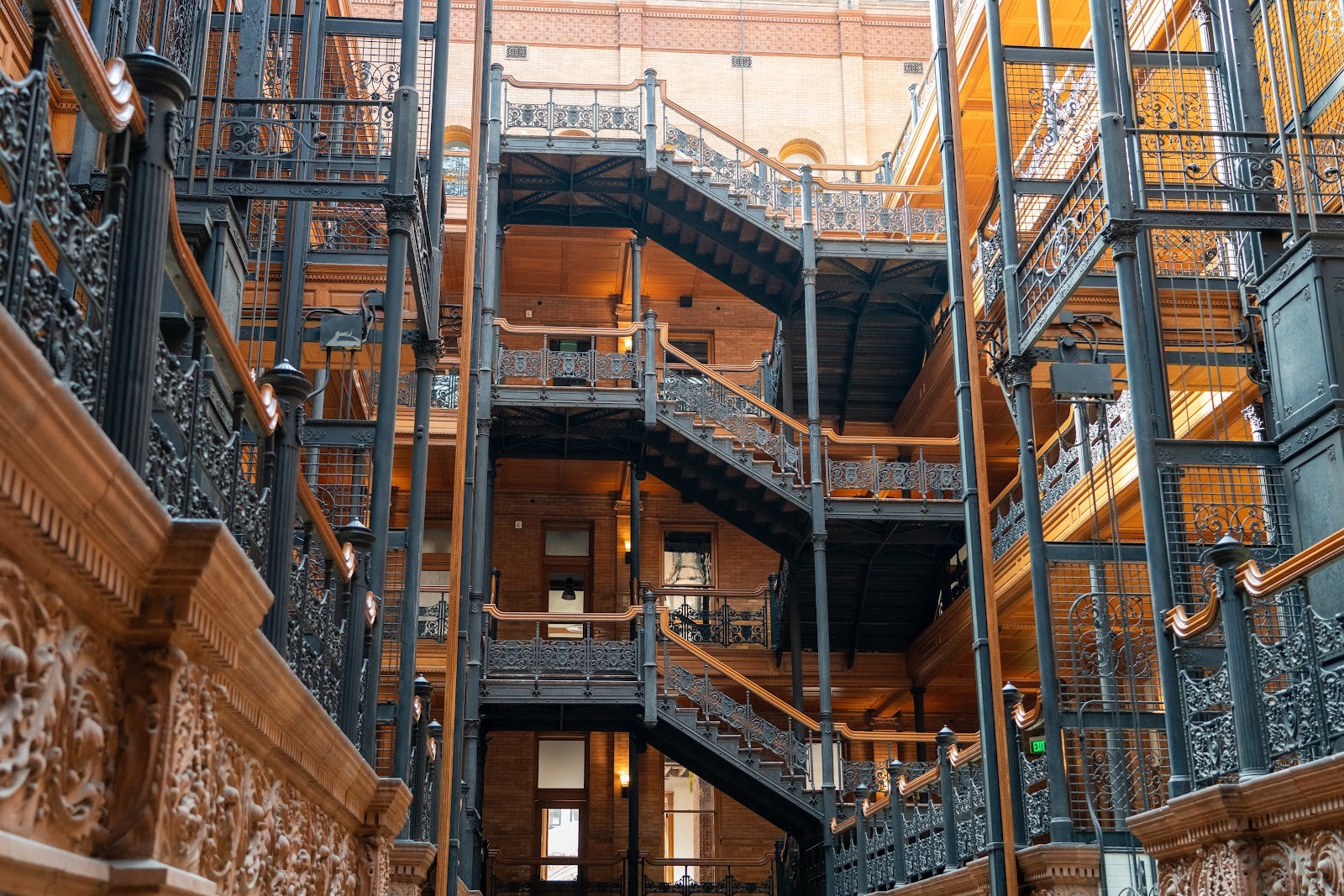 Central LA cityscape