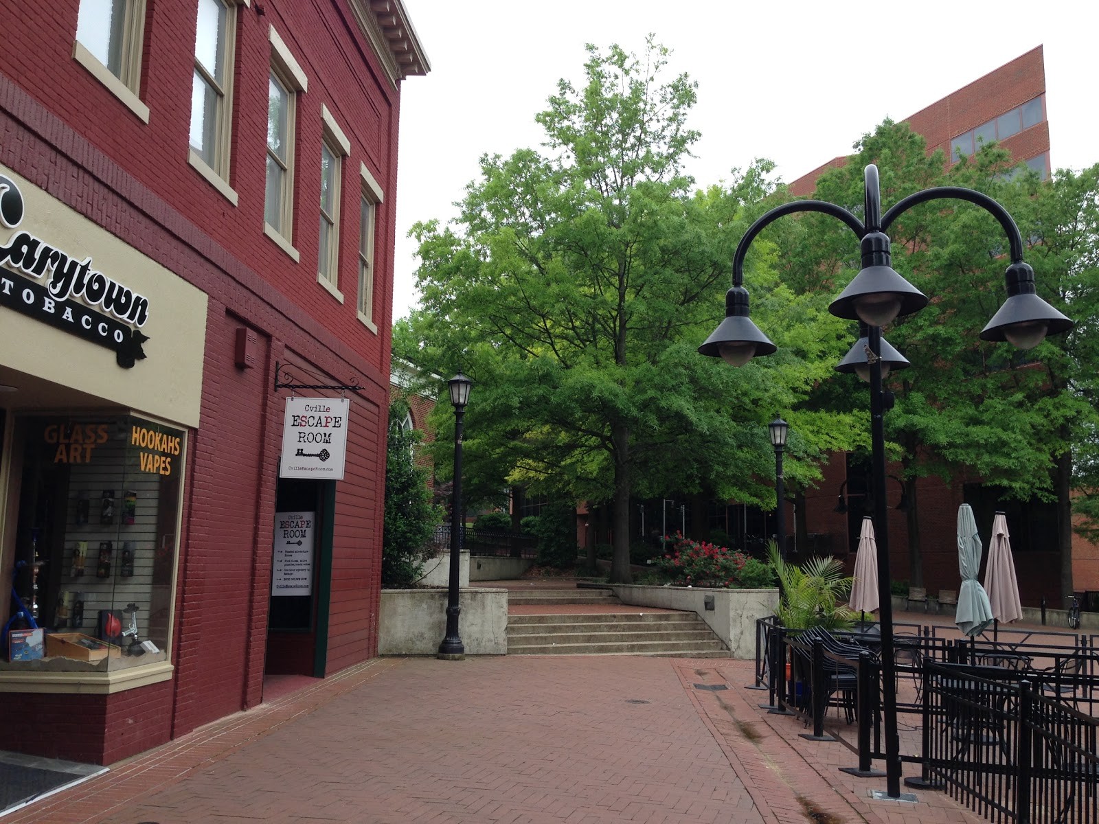 Charlottesville VA cityscape