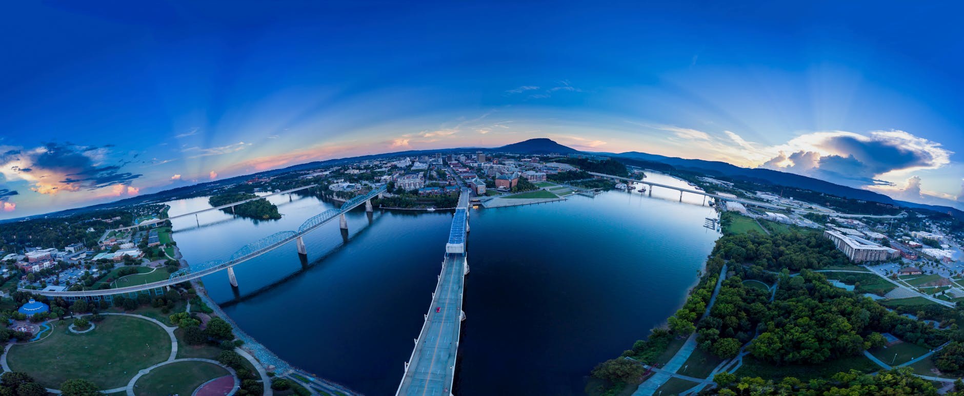 Chattanooga TN cityscape