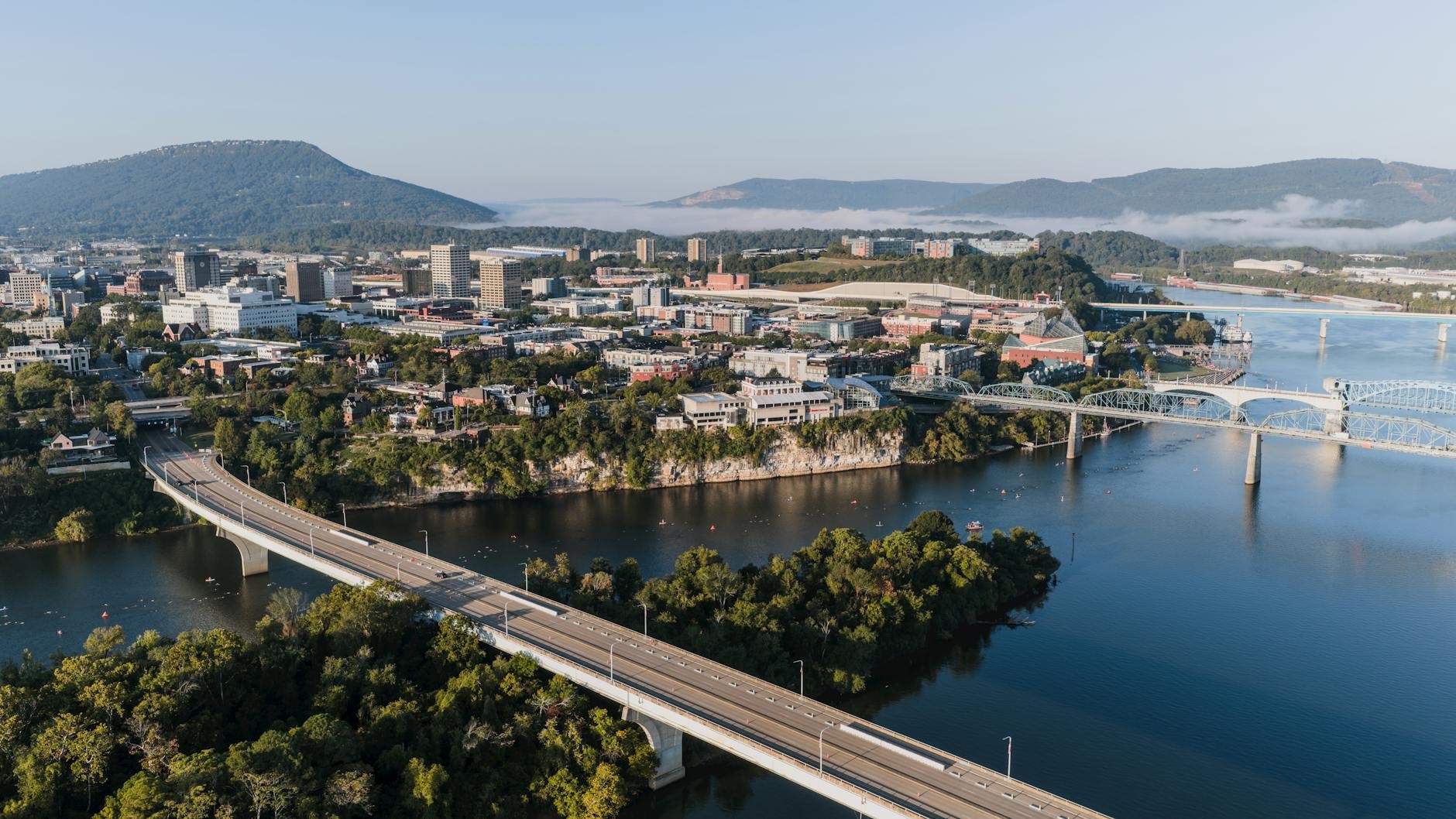Chattanooga TN cityscape