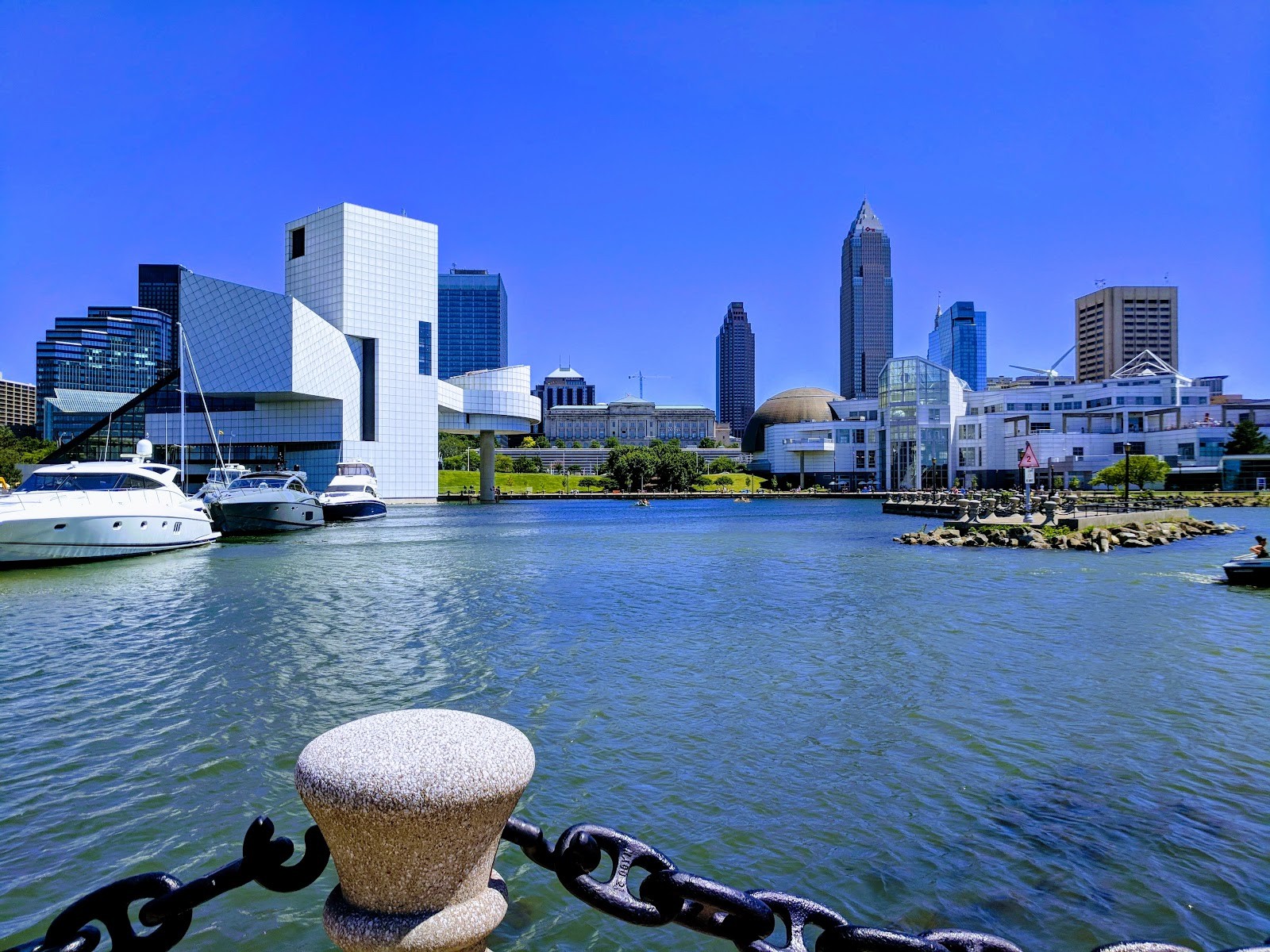 Cleveland OH cityscape