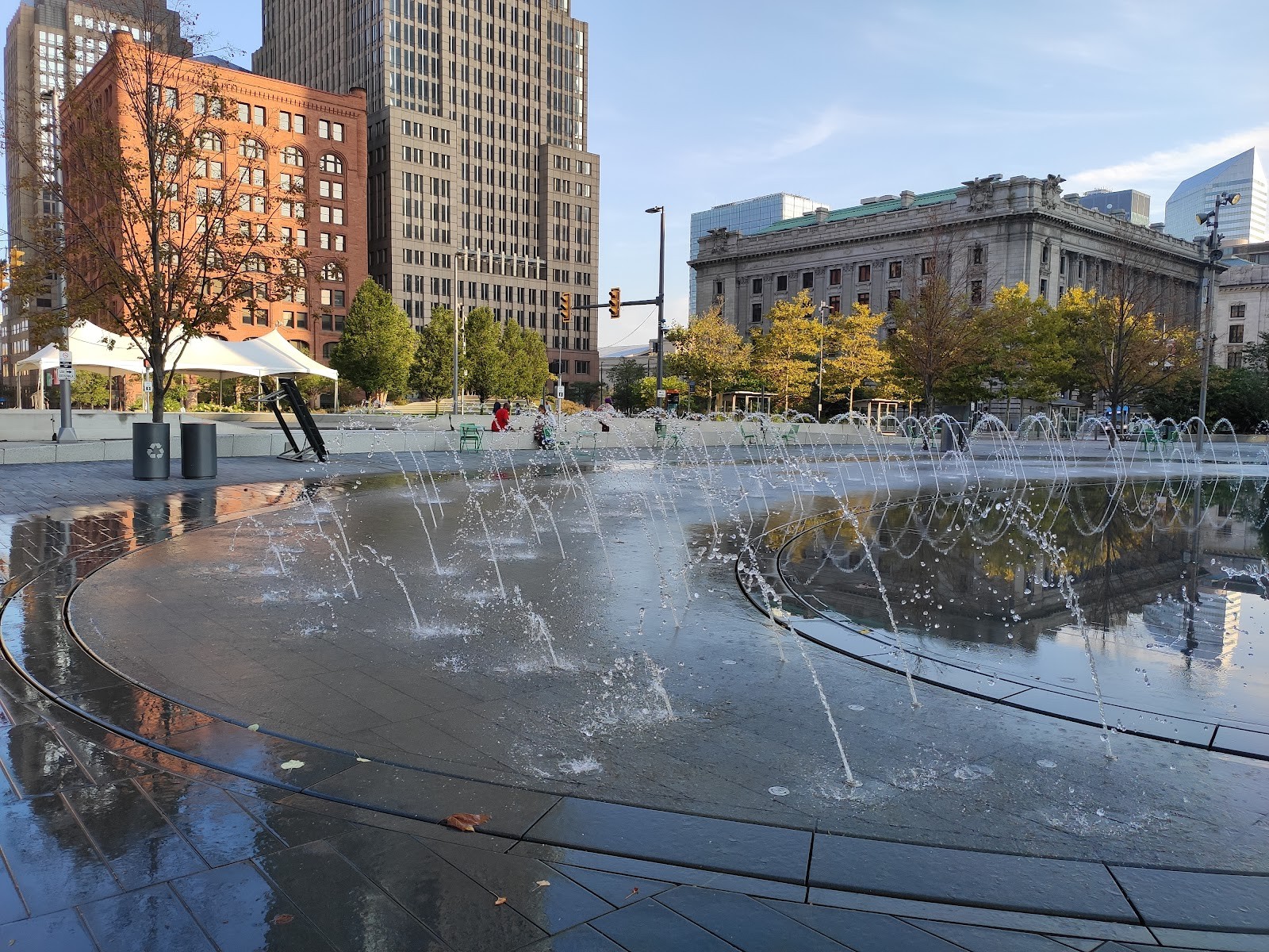 Cleveland OH cityscape