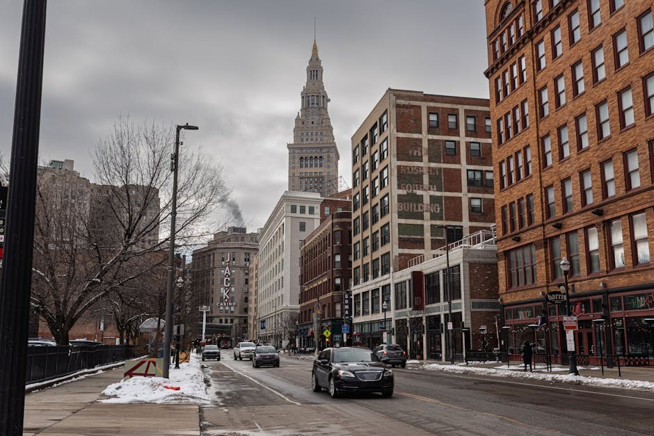 Cleveland cityscape and skyline