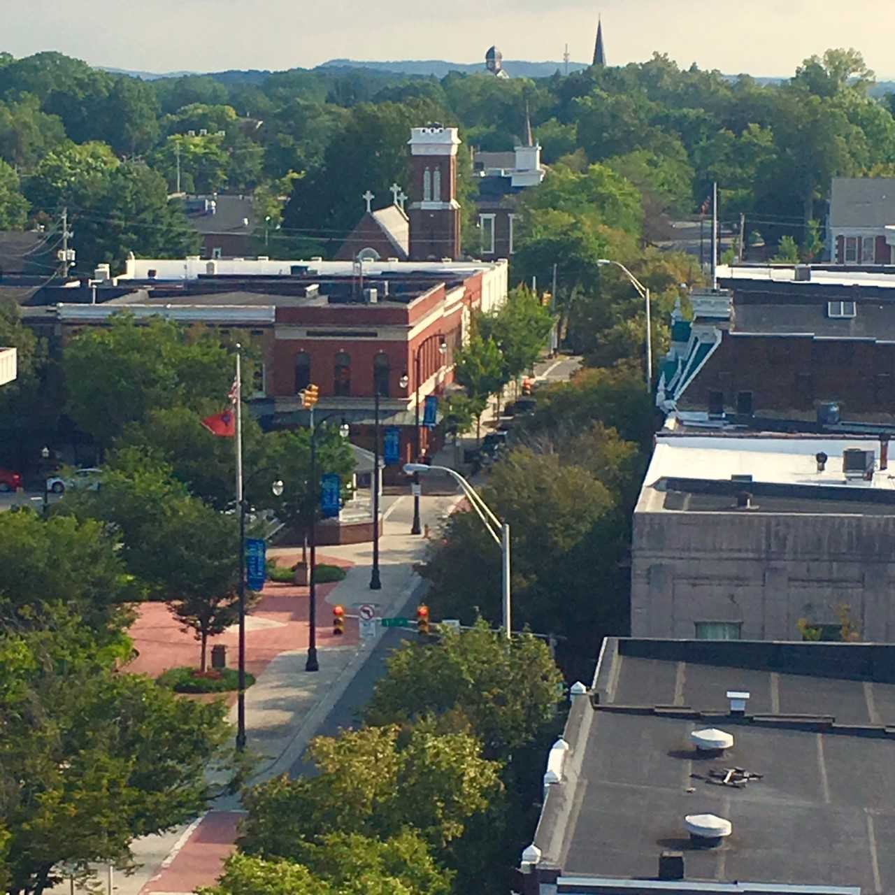Cleveland TN cityscape