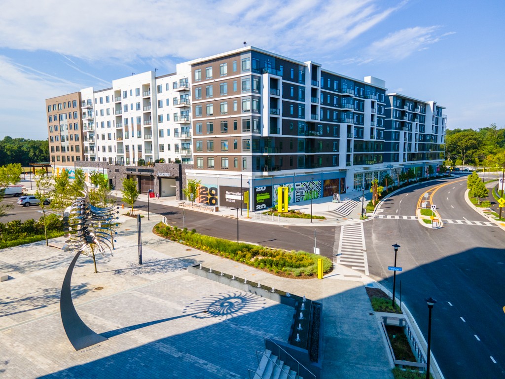 Columbia MD cityscape