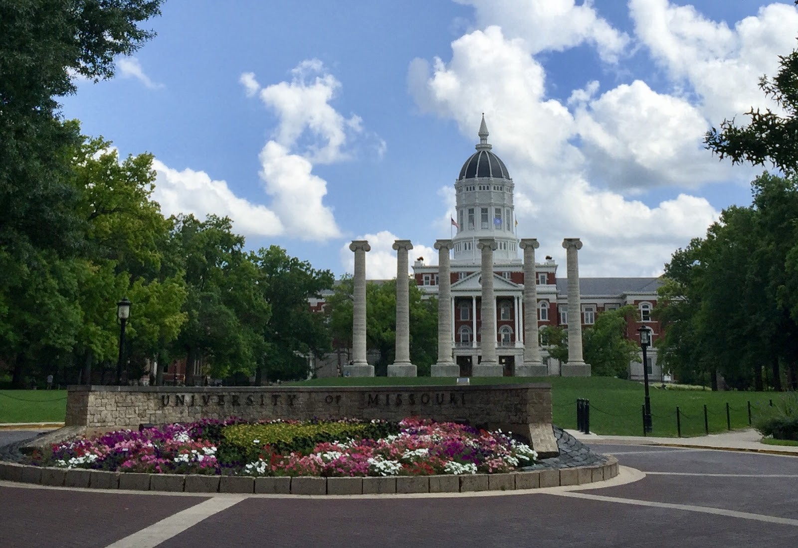 Columbia MO cityscape