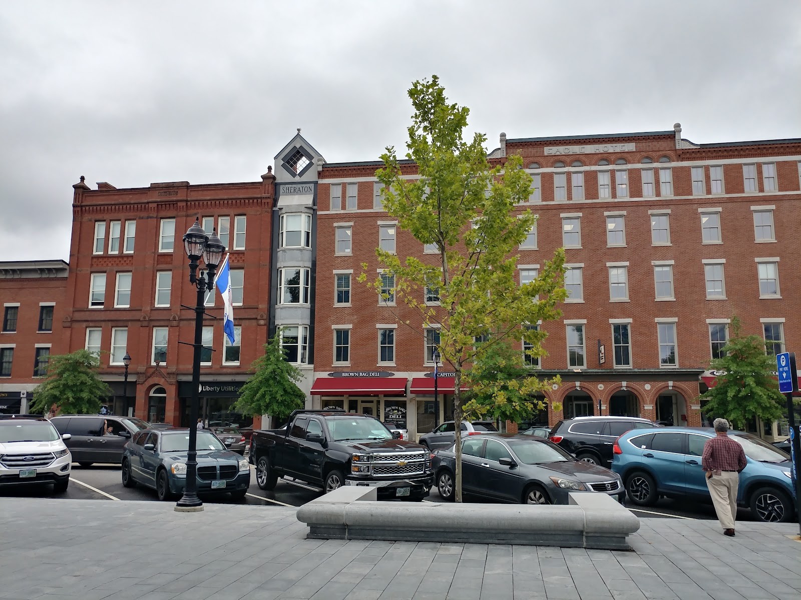 Concord NH cityscape