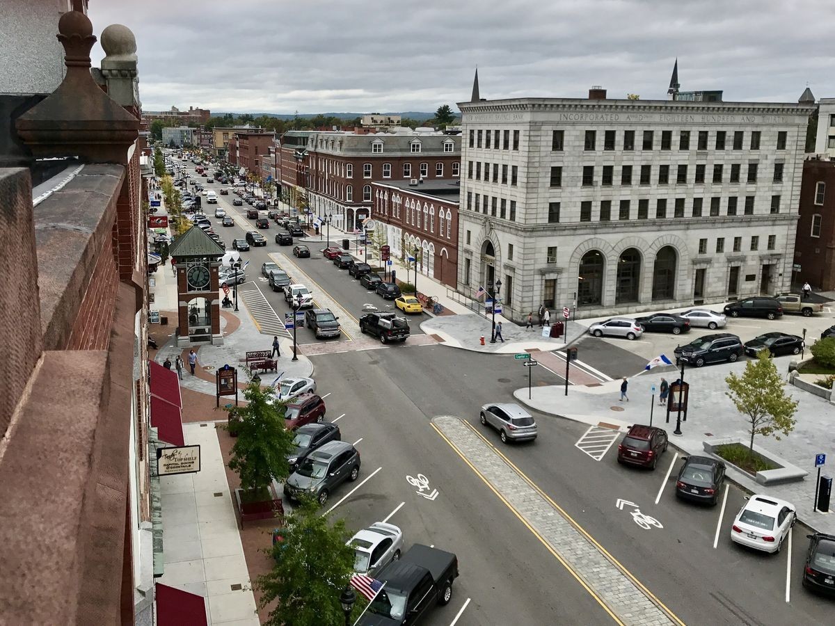 Concord NH cityscape