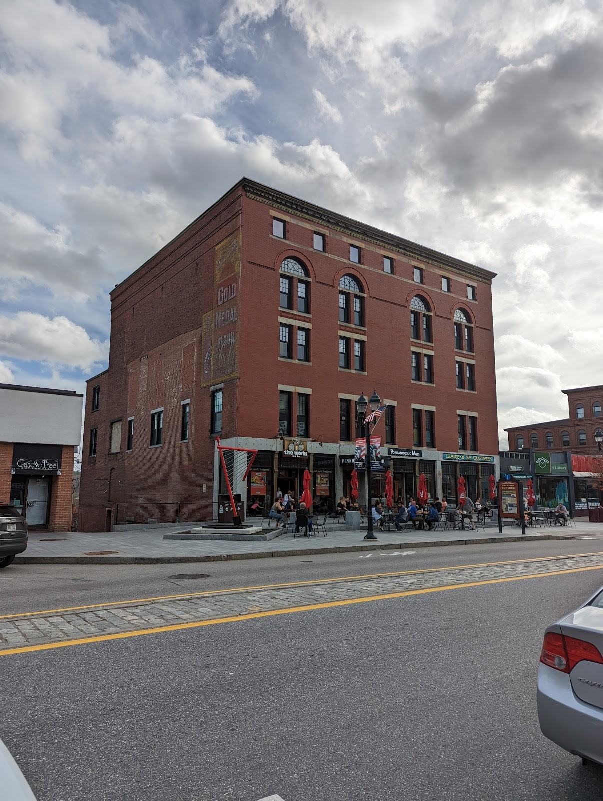 Concord NH cityscape