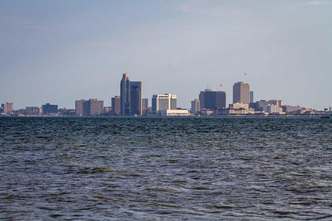 Corpus Christi cityscape and skyline