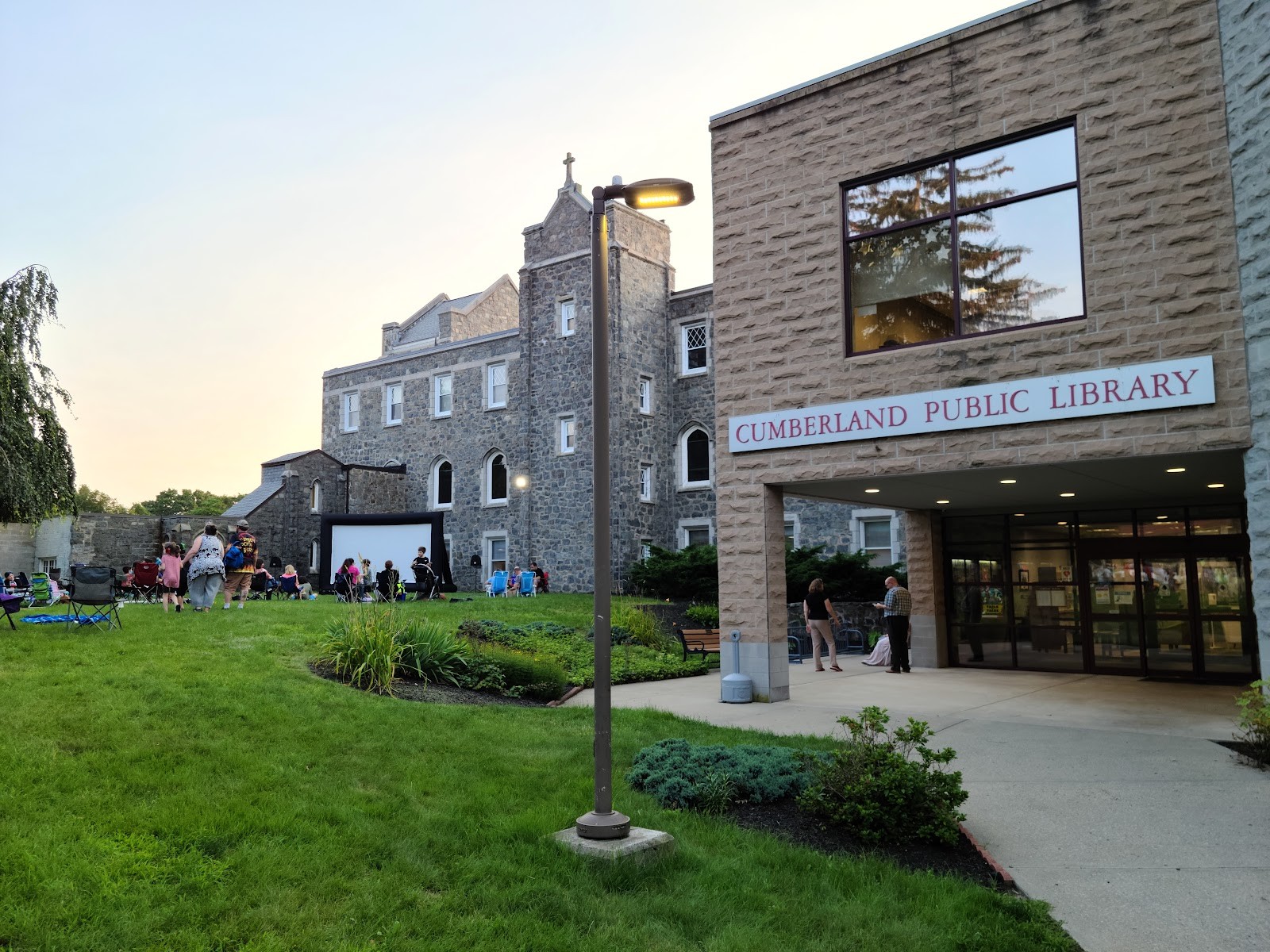 Cumberland RI cityscape