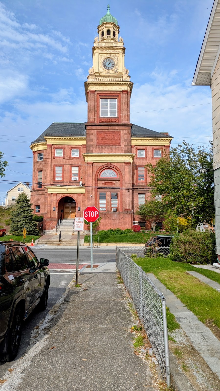 Cumberland RI cityscape