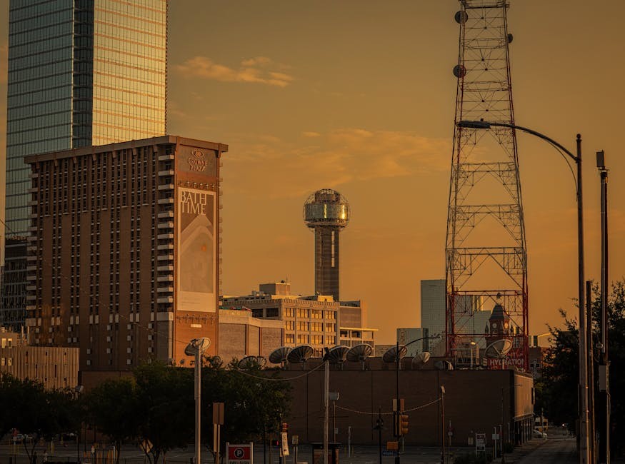 Dallas cityscape and skyline