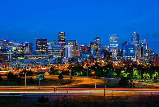 Denver CO cityscape