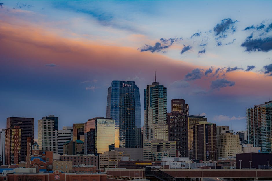Denver cityscape and skyline