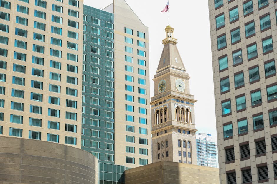 Denver cityscape and skyline