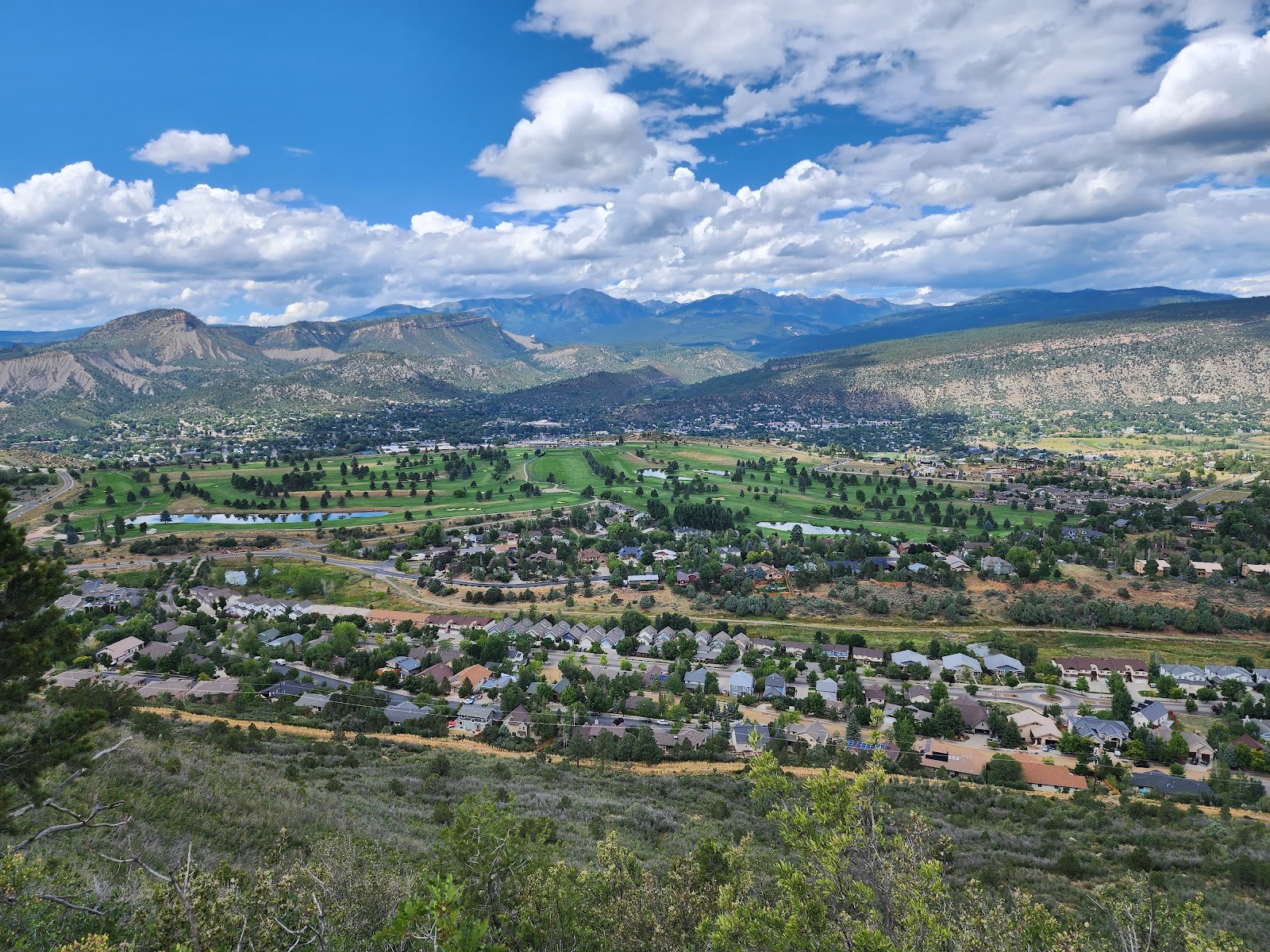 Durango CO cityscape