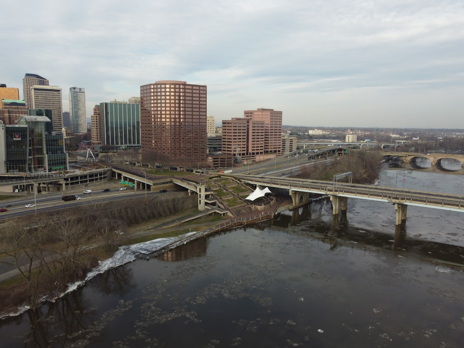 East Hartford CT cityscape