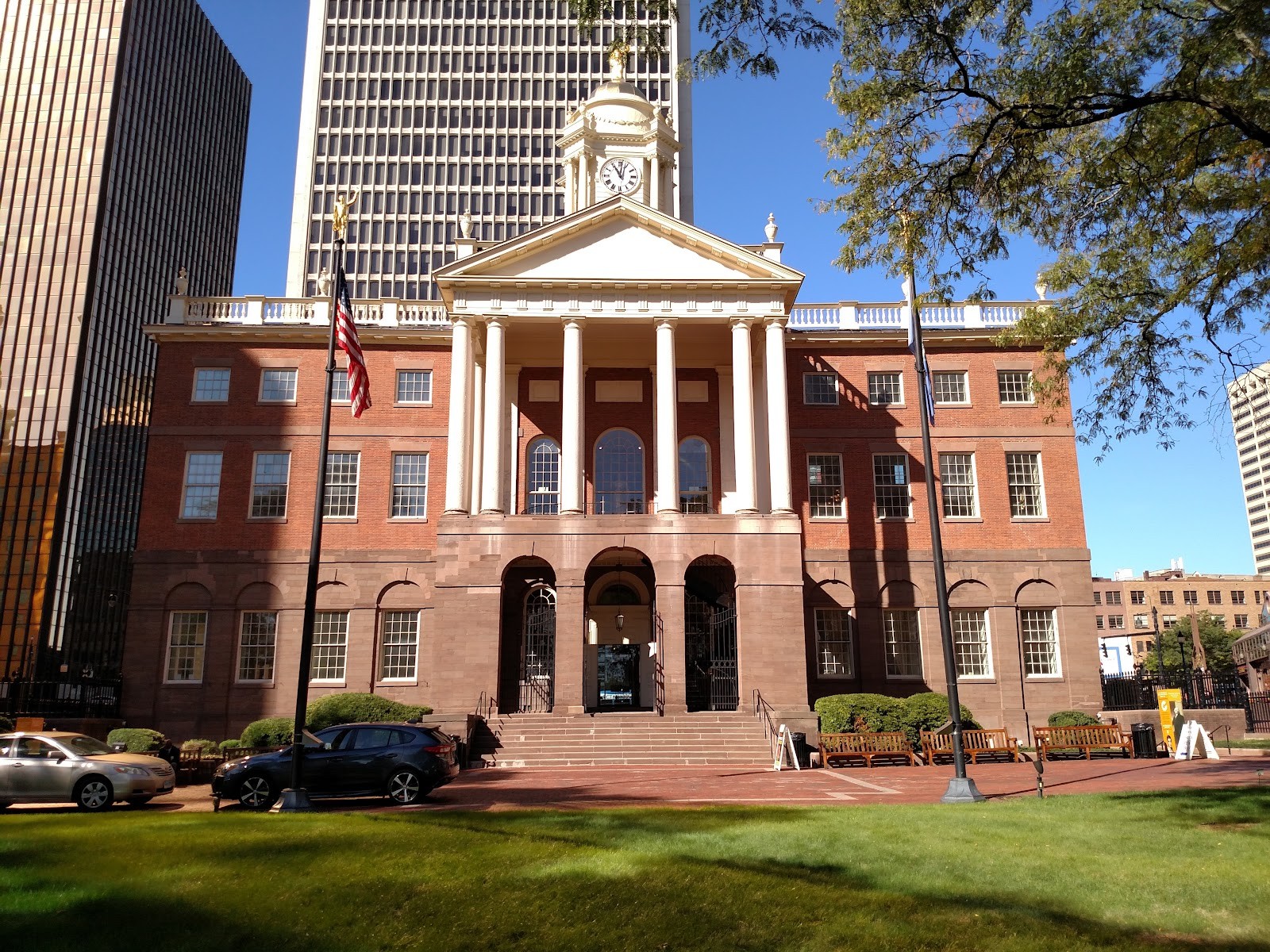 East Hartford CT cityscape