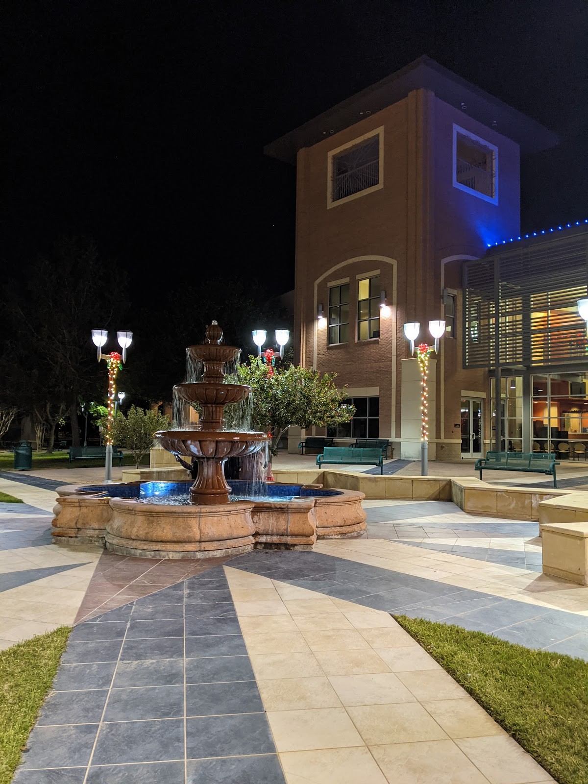 Edinburg TX cityscape