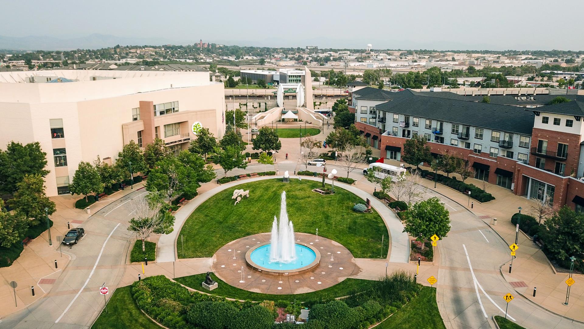 Englewood CO cityscape