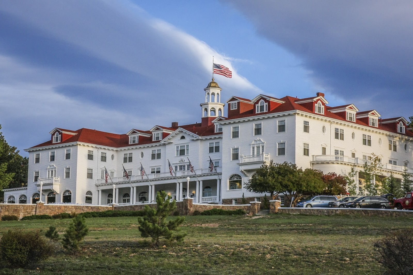 Estes Park CO cityscape