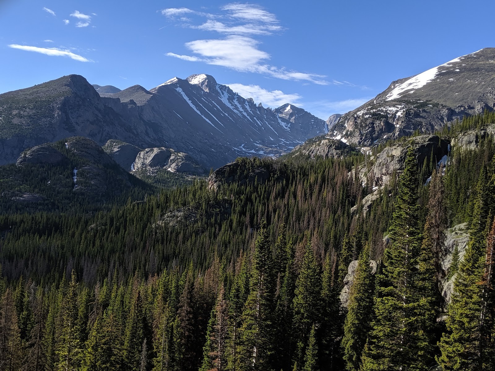 Estes Park CO cityscape