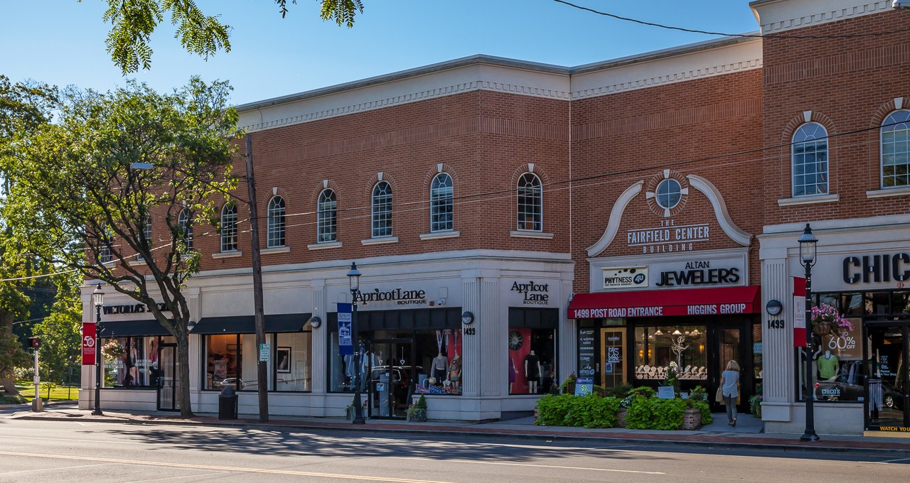 Fairfield CT cityscape
