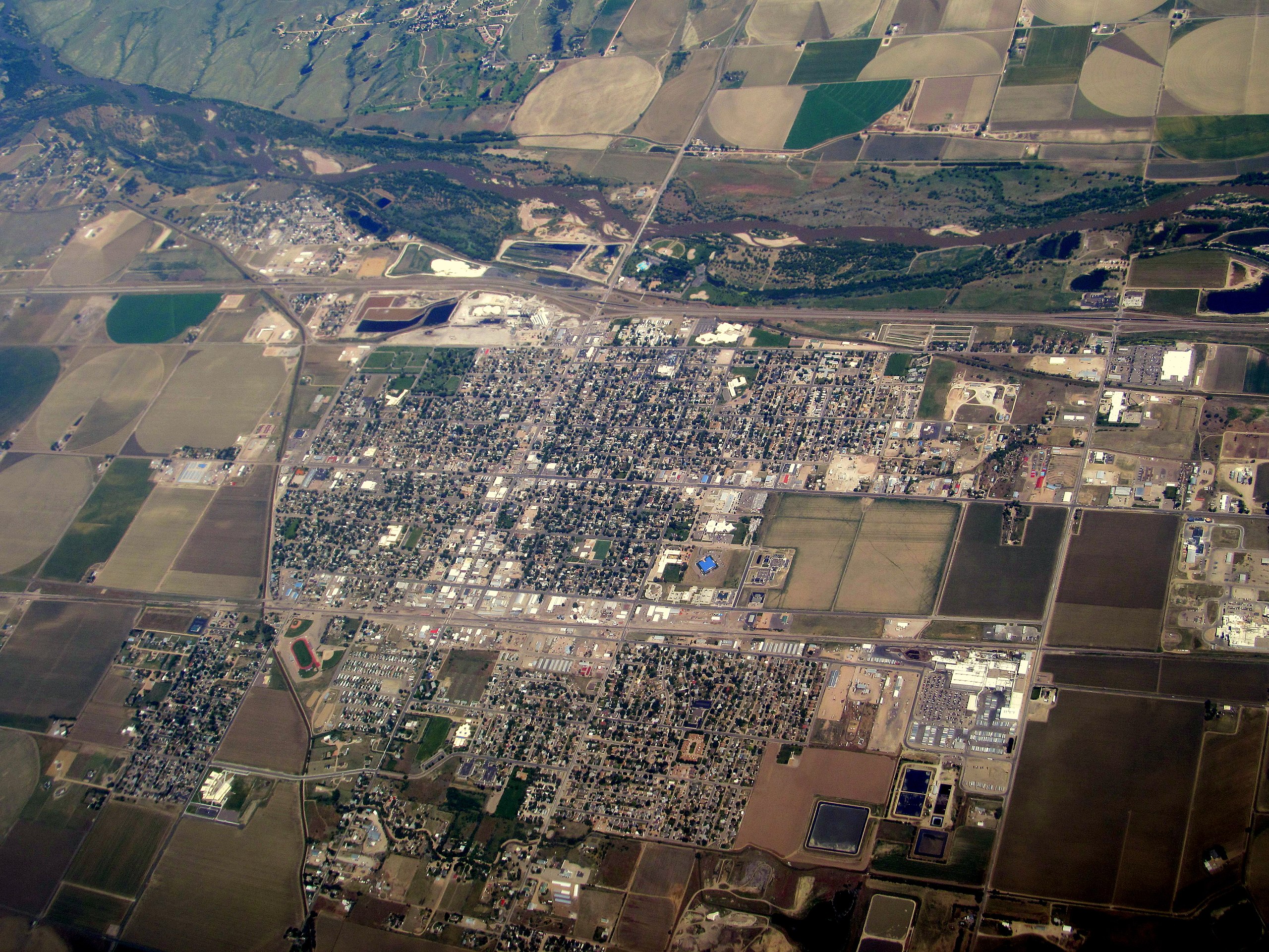 Fort Morgan CO cityscape